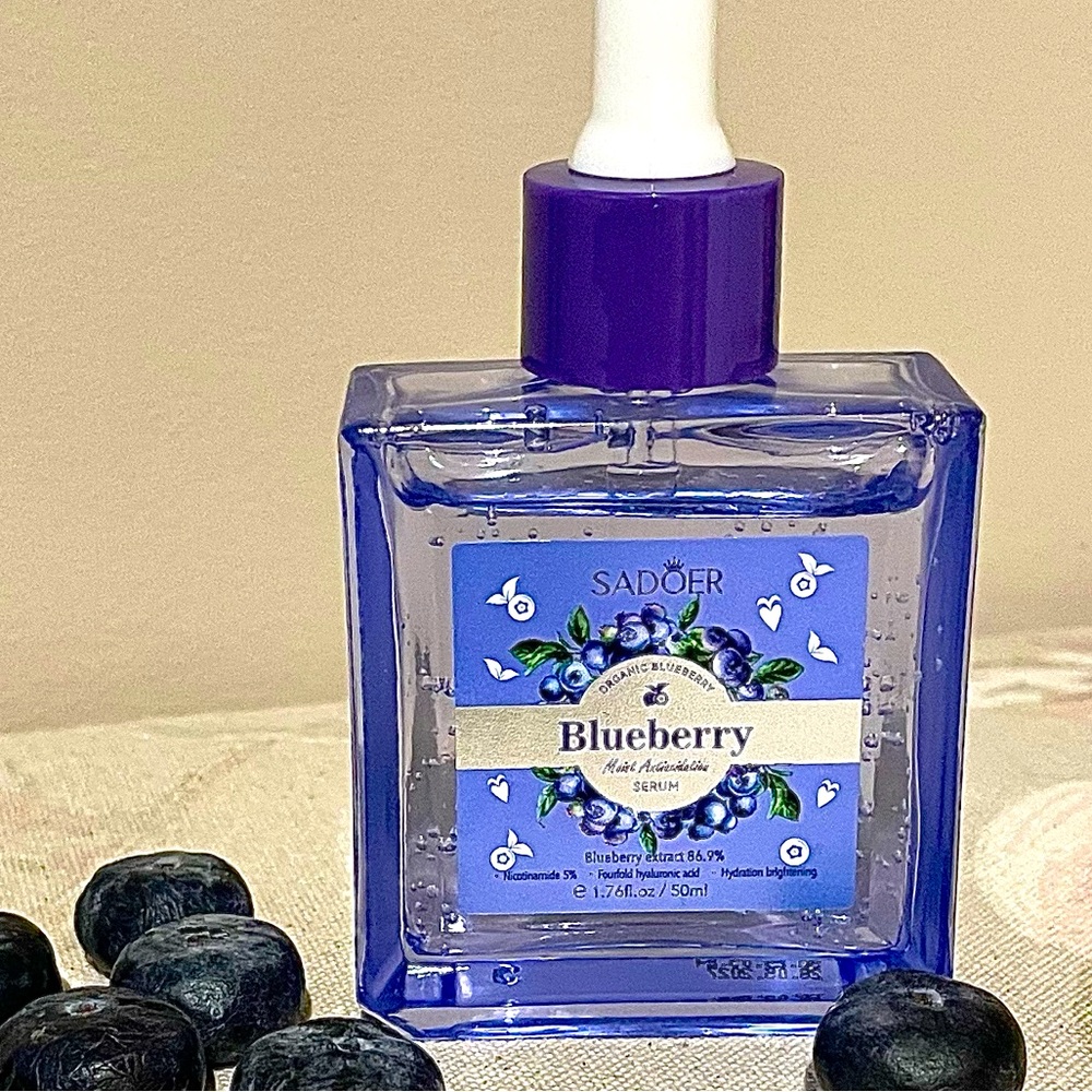 Blueberry Face Serum - Purple